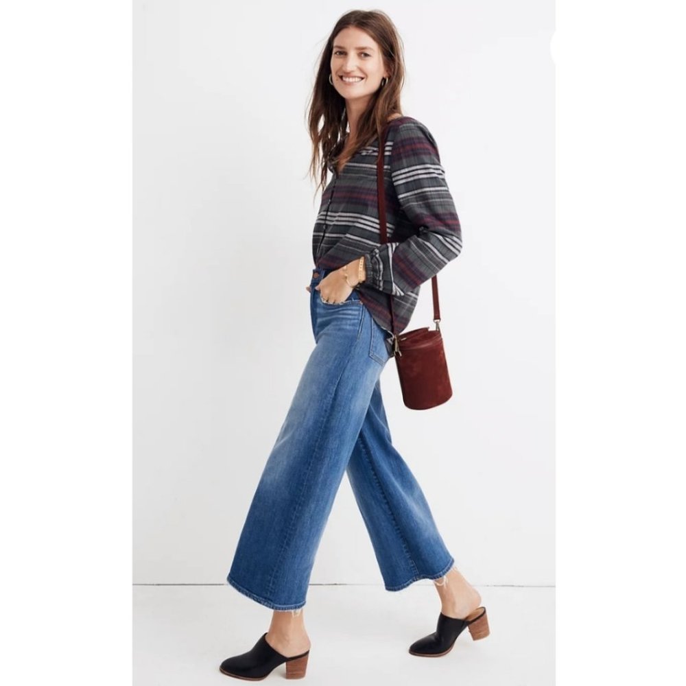 MADEWELL Button Down Shirt in Pineview Plaid